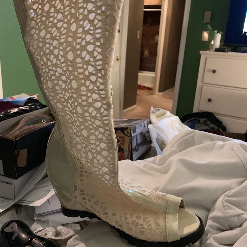 Knee high boots